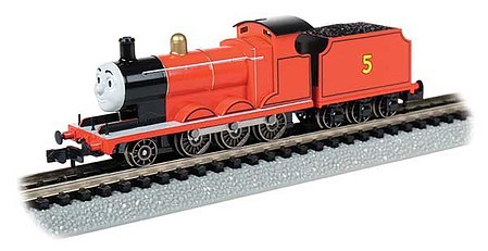 Bachmann 58793 N Scale Thomas & Friends James the Red Engine #5