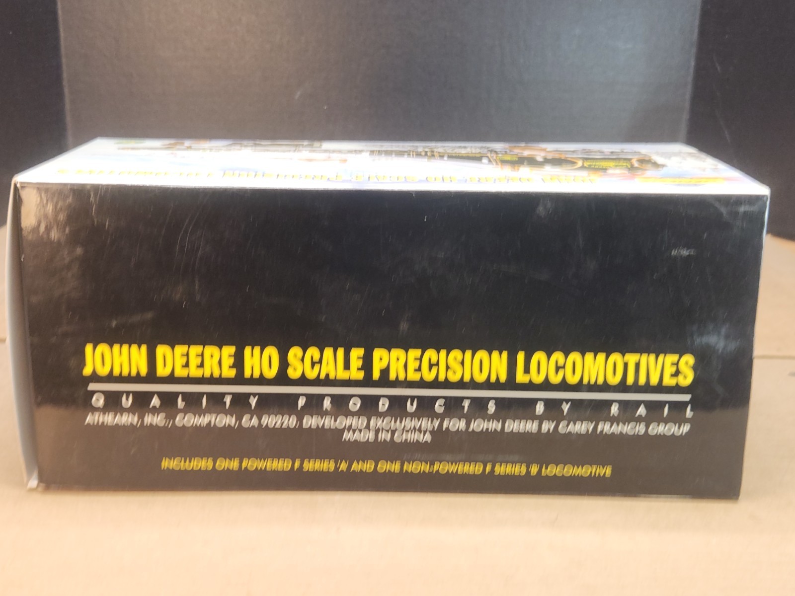 Athearn John Deere HO Precision Locomotive F series A Powered, B Non-powered