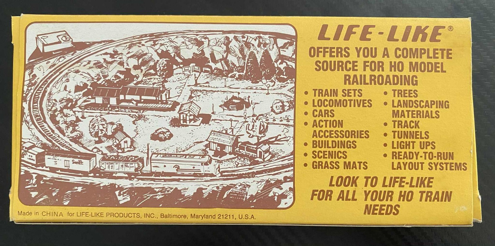LIfe-Like ~ HO Scale B & O Gondola ~ New in Box