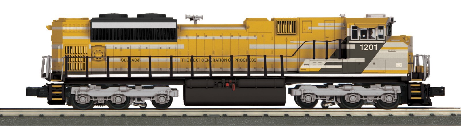Custom Run MTH EMD Demonstrator O Gauge RailKing SD70ACe Imperial Diesel PS 3.0