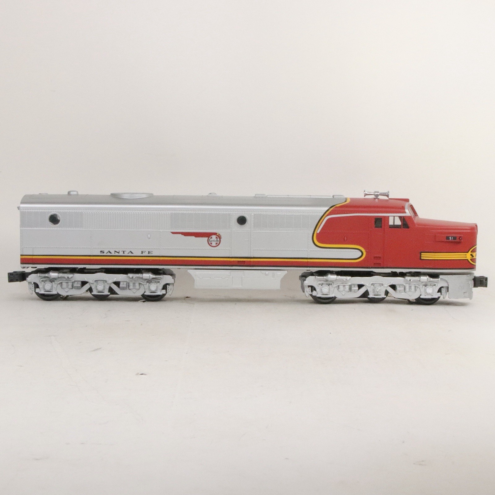 Williams O Gauge Santa Fe ATSF #51 #51B #52 PA-1 A-B-A AC Powered