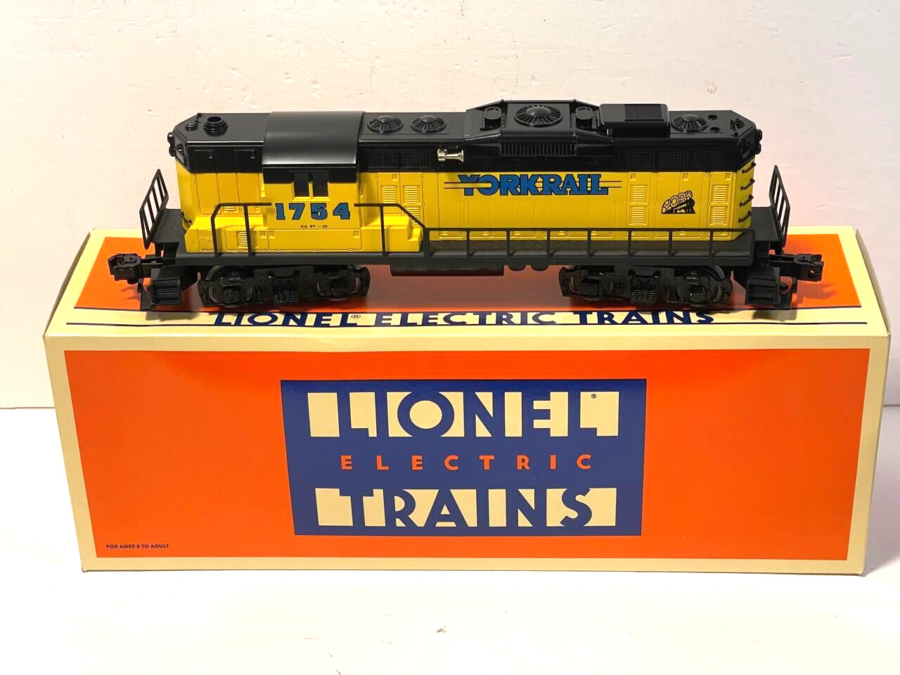 Lionel 6-52037 1994 TCA GP-7 Diesel Engine Yorkrail #1754 O Gauge NEW