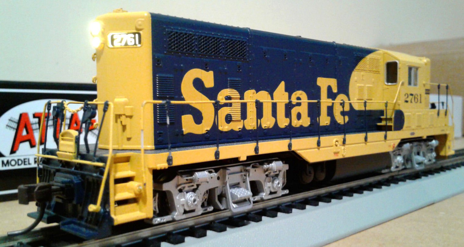 HO SCALE ATLAS CLASSIC GOLD EMD GP7 SANTA FE ATSF #2761 10002034 DCC & SOUND