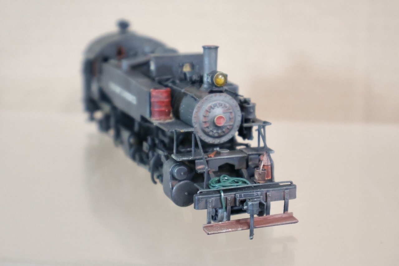 NORTHWEST SHORT LINE COOS BAY LUMBER 2-6-6-2 RAYONIER MALLET LOCOMOTIVE 36 on