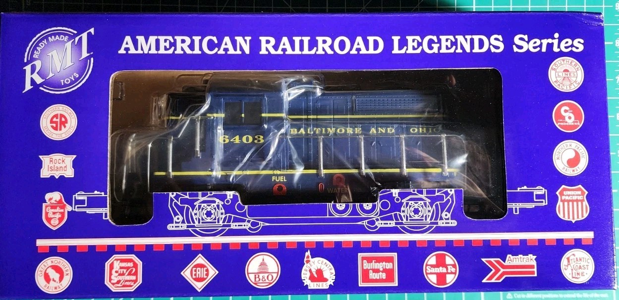 American Railroad Legends RMT-4231 Baltimore And Ohio GP Diesel O Loco NEW M65