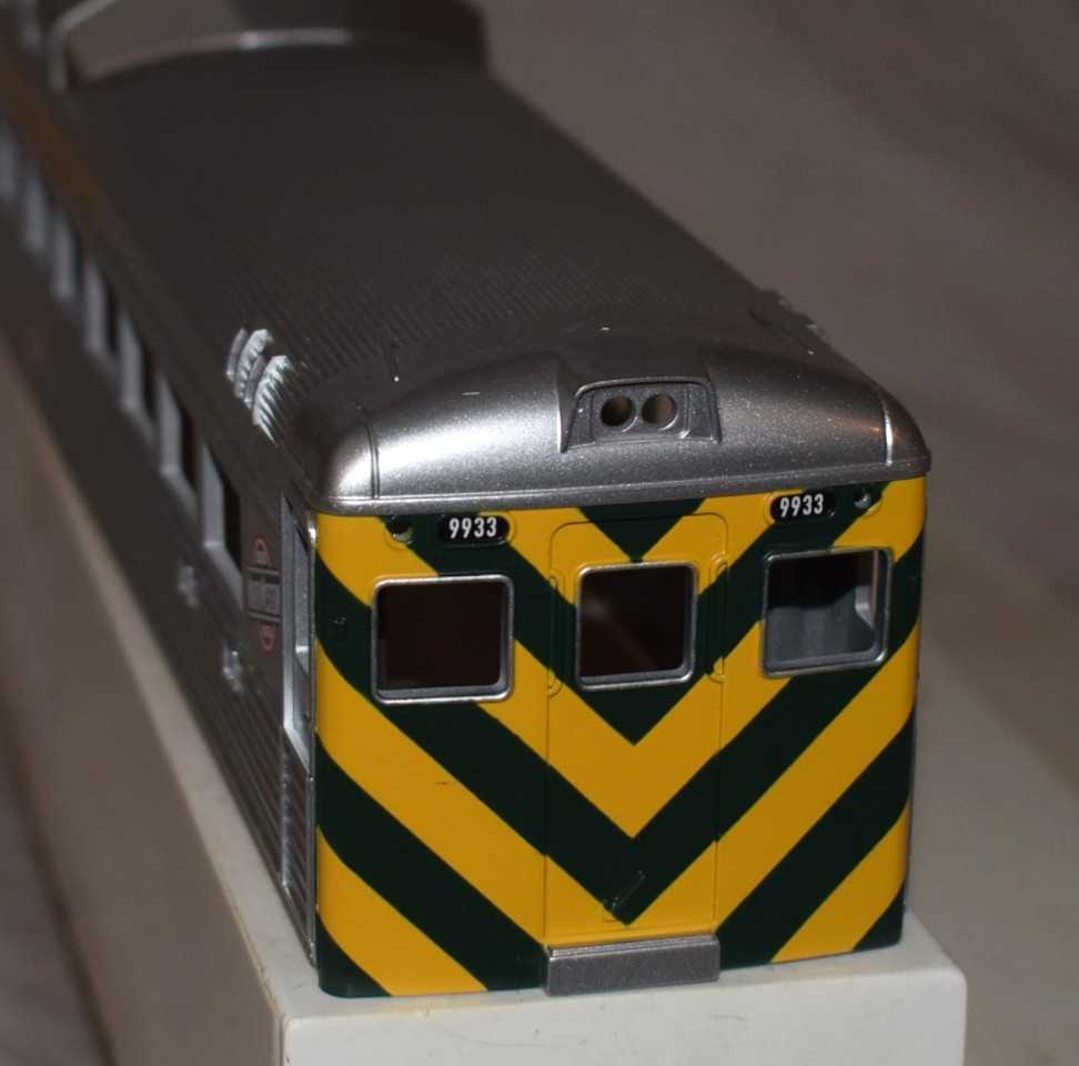 MTH Budd RDC Car Shell Chicago North Western CNW #9933 O Gauge Production Sample