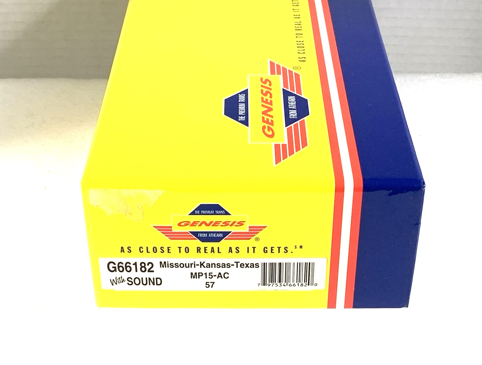 Athearn Genesis HO Missouri Kansas Texas #57 MP15AC Diesel Locomotive G66182 NIB