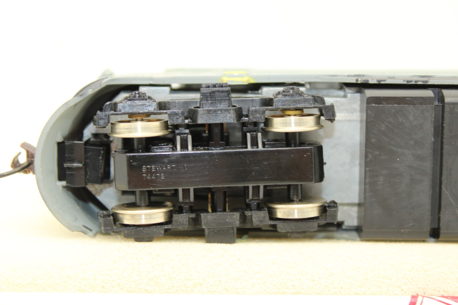 Stewart Bowser HO DL&W Lackawanna Gray Ghost F3 Ph 1 Diesel Locomotive #656 DCC