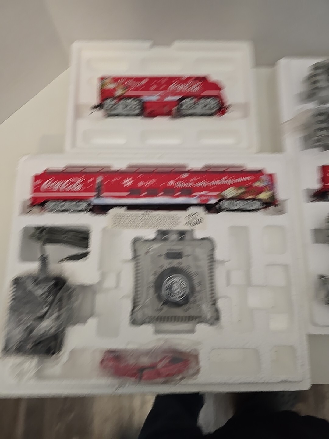 Coca-Cola Thru The Years F3 Train Set Bradford Exchange Hawthorne Village