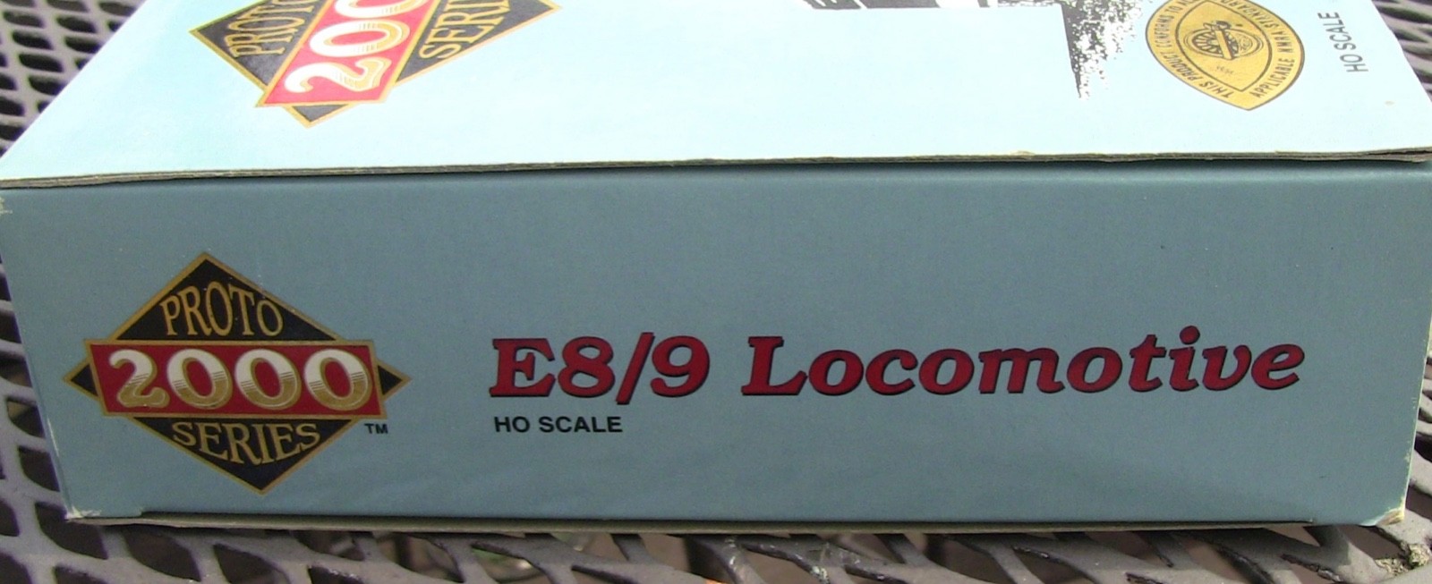 One pair ( 2 ) Proto 2000 Series E8/9 HO Undecorated Locomotives New in Box
