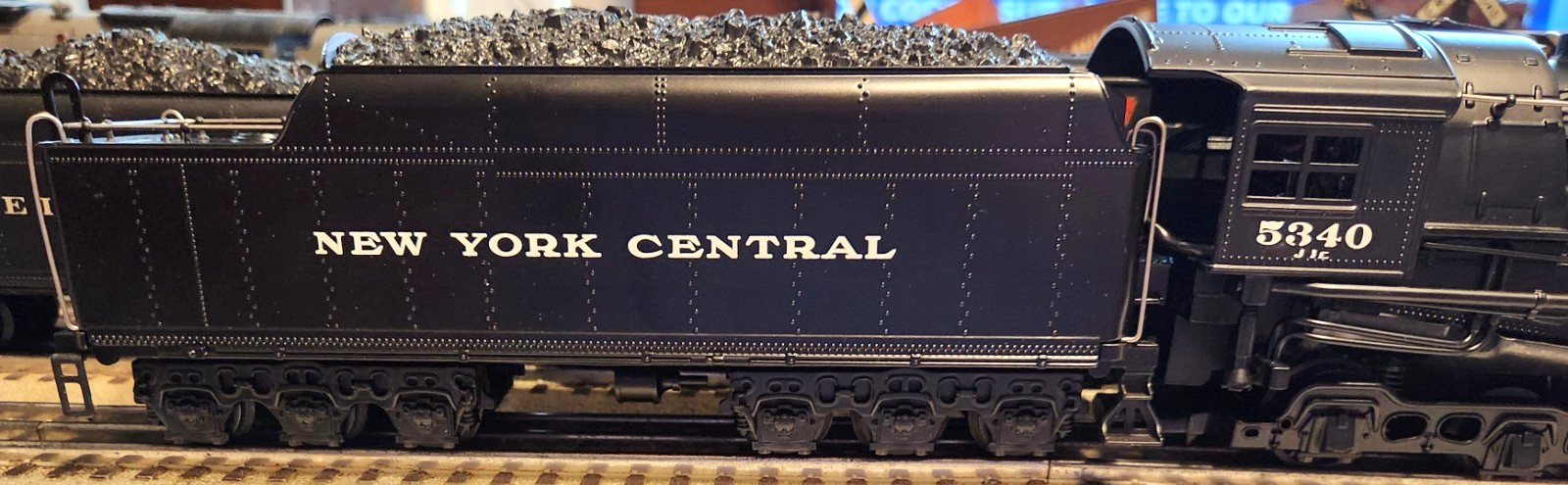 LIONEL 6 – 18005 NEW YORK CENTRAL HUDSON STEAM LOCO TENDER IN EXCELLENT COND.