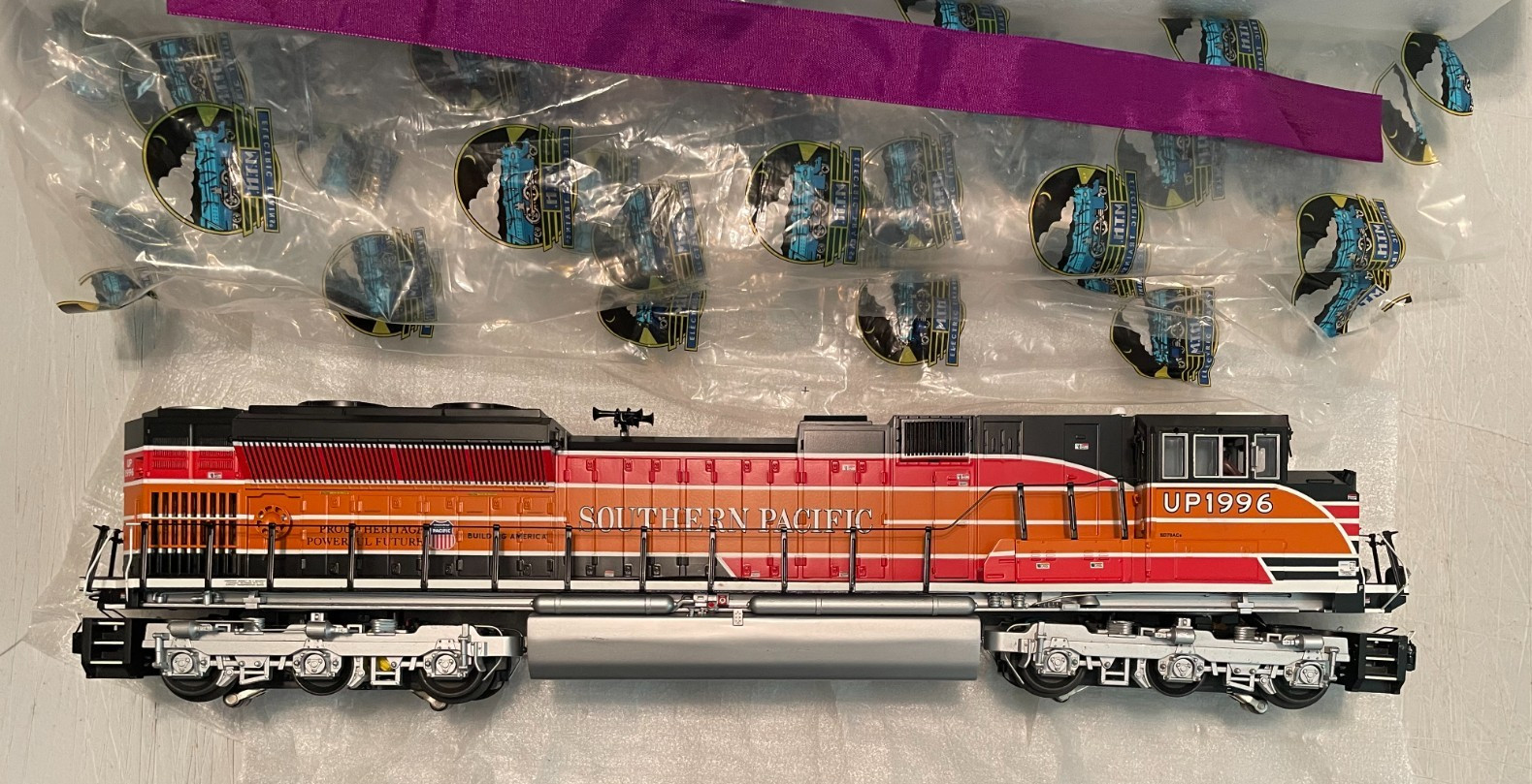 MTH O Gauge Southern Pacific SD70ACe Diesel Engine #20-2773-1E