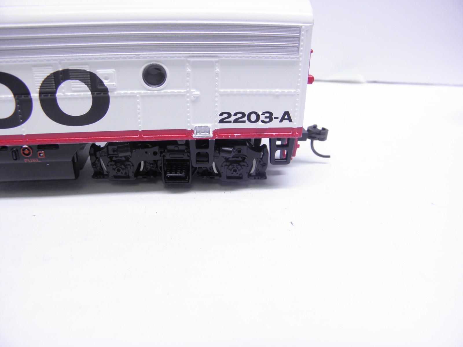 ATHEARN F7A-F7B – SOO LINE #2203-A & 2501-C – HO SCALE CHECKED & RUNS DC ONLY