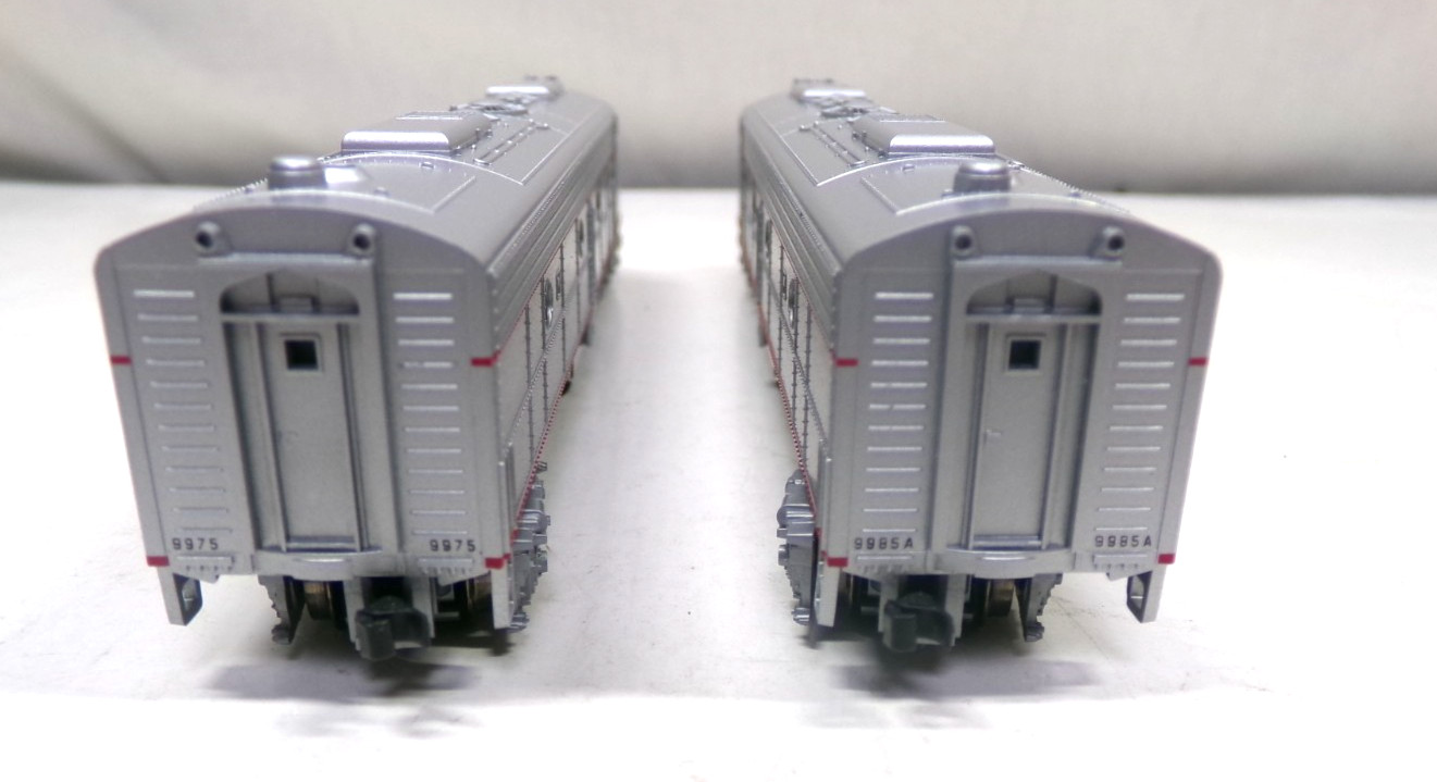 N scale Kato CB&Q E8/9 A+A diesel engine set in original box (lot N128)