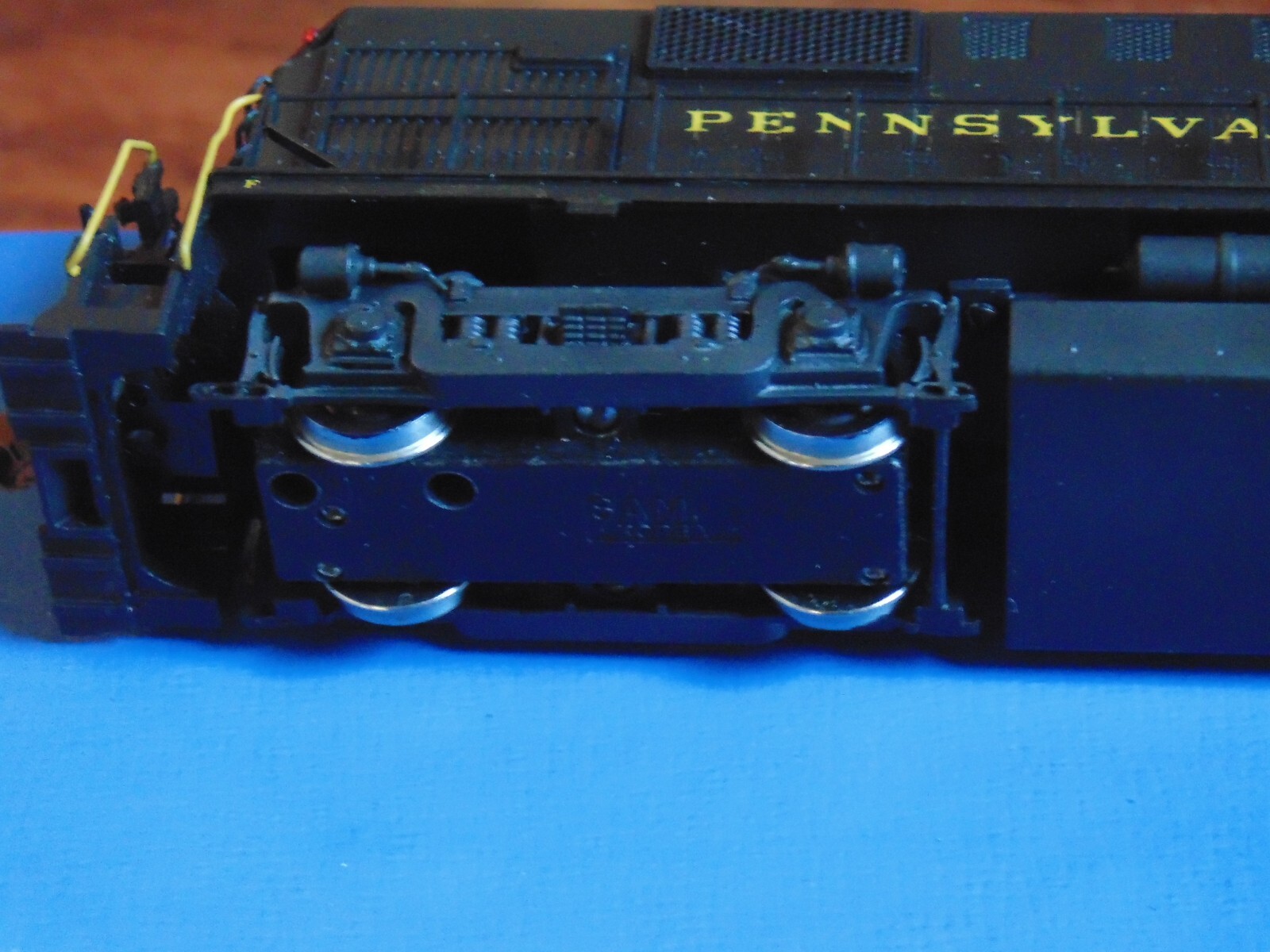 HO Scale Alco Models Brass DL-701 Pennsylvania Diesel Painted and Lettered #8619