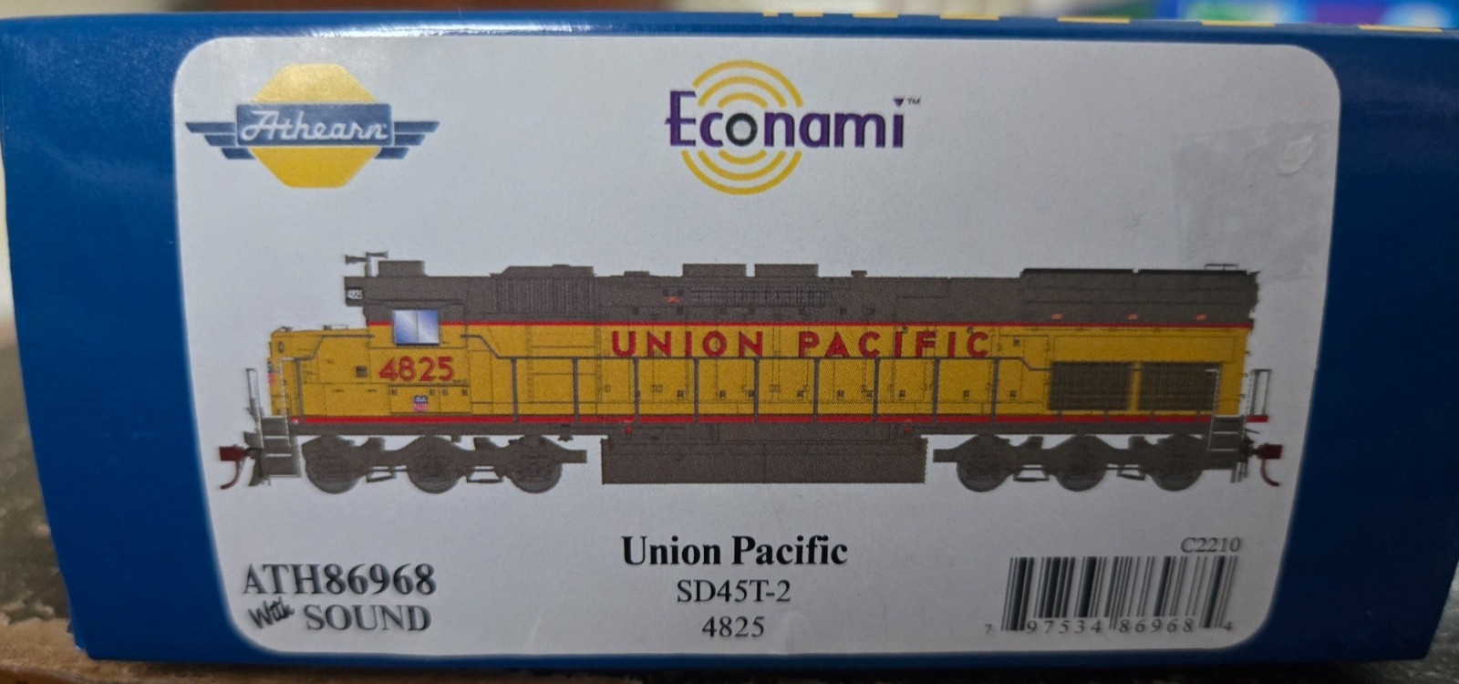 NEW ATHEARN #86968 HO Gauge SD45T-2 Locomotive UNION PACIFIC DCC Equipped +SOUND