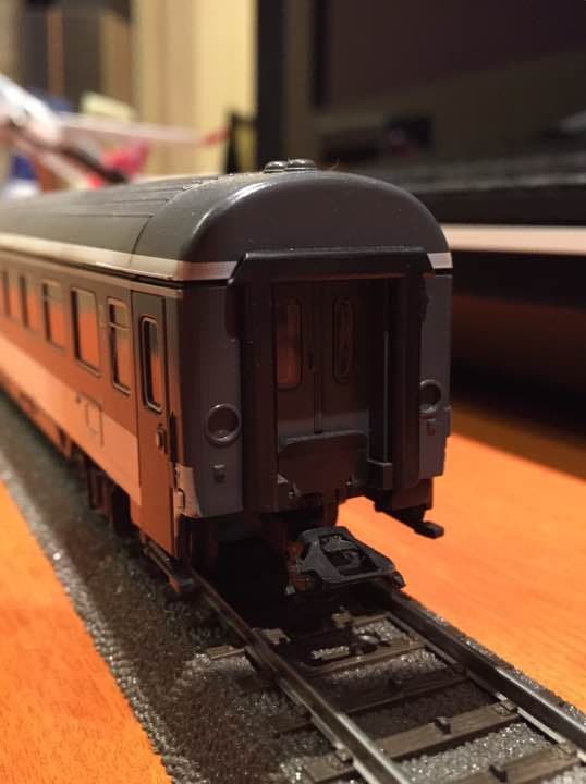 Marklin HO passenger car, made in West Germany, Marklin