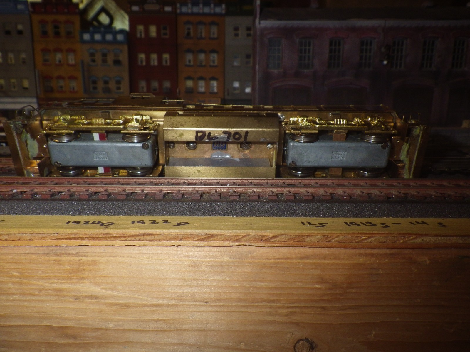 alco brass train DL 701
