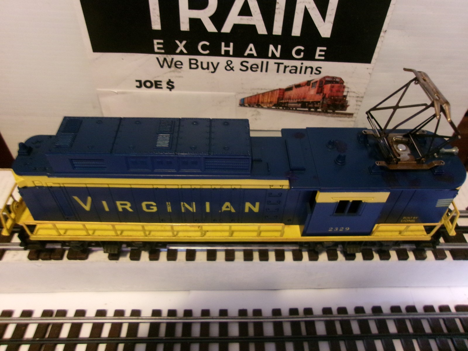 HTE LIONEL POSTWAR #2329 VIRGINIAN GE E-33 RECTIFIER