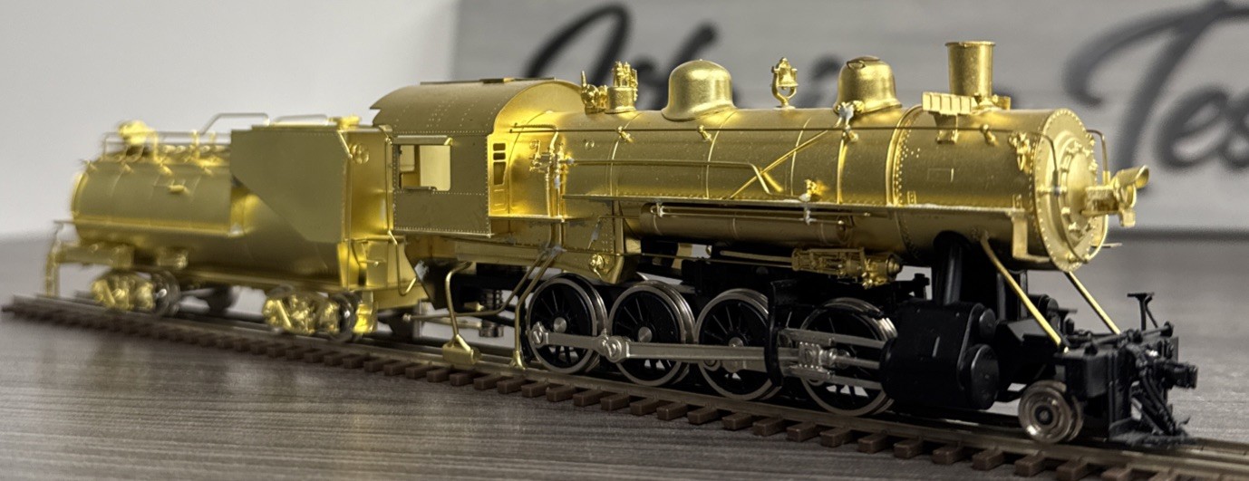 Sunset Models HO Brass #170B-1 SP 2-8-0 C-9 Pump w/o FWH & Vanderbilt Tender!