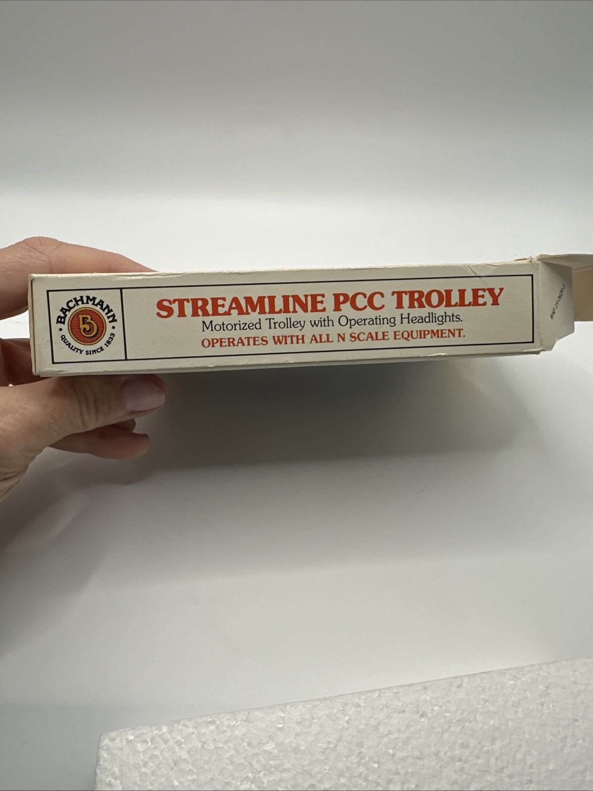 NEW W/box Bachmann N Scale PCC Trolley Pacific Electric Motorized #51-629 C3