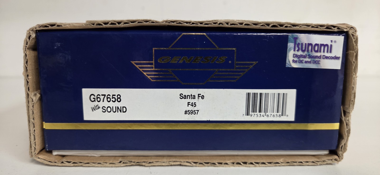 Athearn Genesis HO ATHG67658 F45 Santa Fe #5957 Kodachrome Tsunami Sound DCC/DC