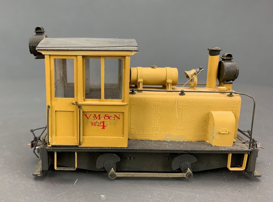 On2 Brass Industrial Diesel Locomotive Valley Mills & Northern M4 JER O3091