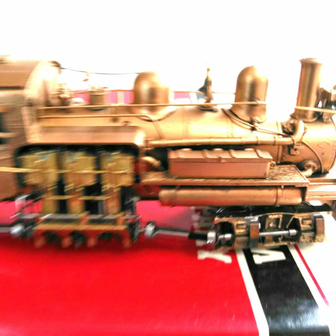 Westside Model Hassinger Lumber Shay Ho Scale Brass Finished Model Train w/box