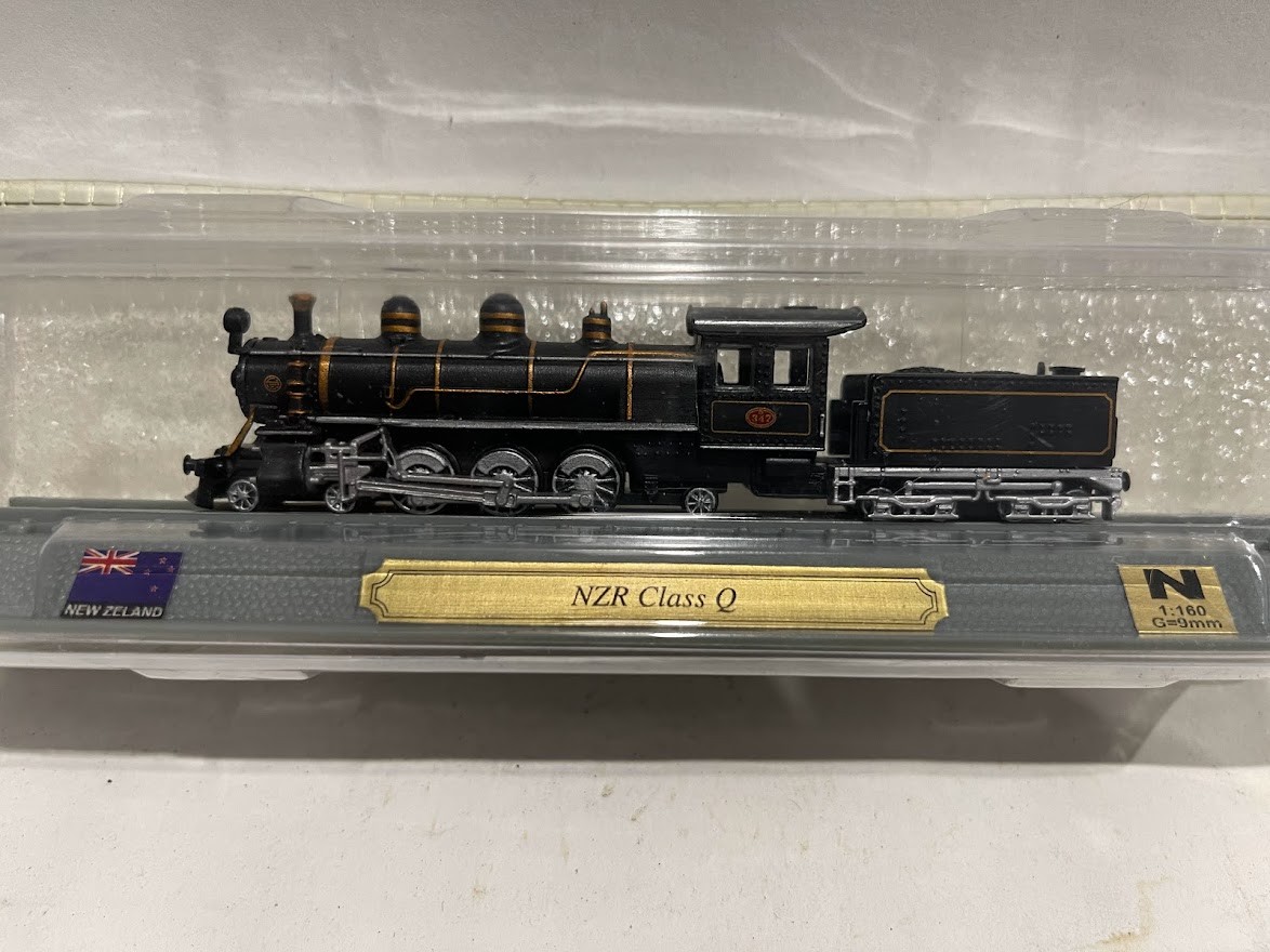 NZR Class Q New Zealand 1:160 Railroad locomotive DelPrado 113