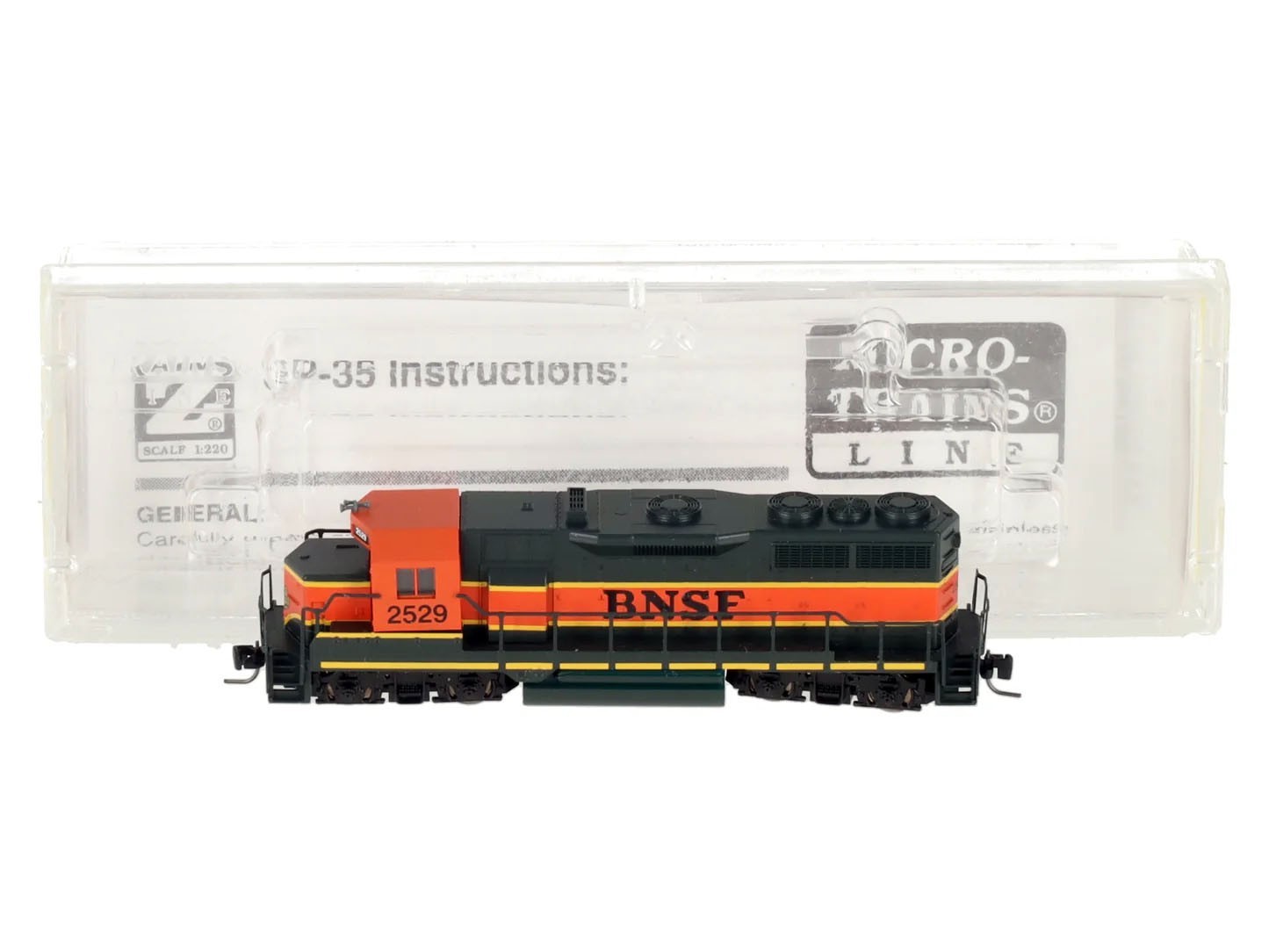MTL 98101171 Burlington Northern Santa Fe GP35 Z Scale Z Gauge Micro-Trains Line