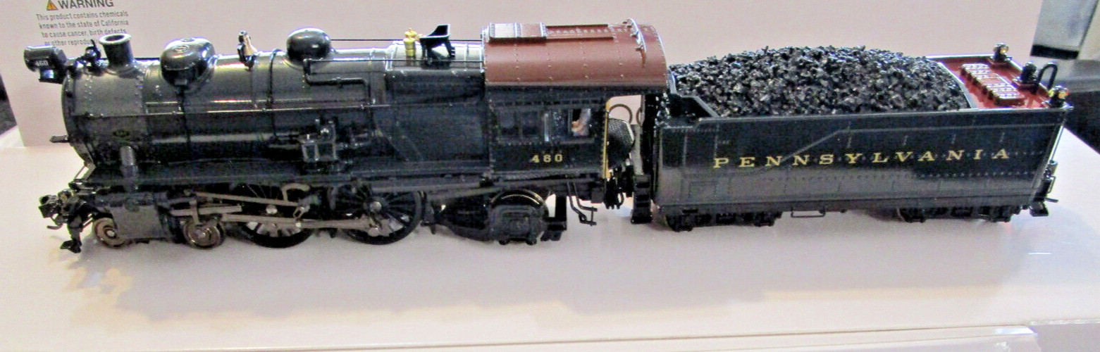 HO Scale Pennsylvania 4-4-2 Steam Loco #460 by Broadway Limited w/DCC/Sound (W)