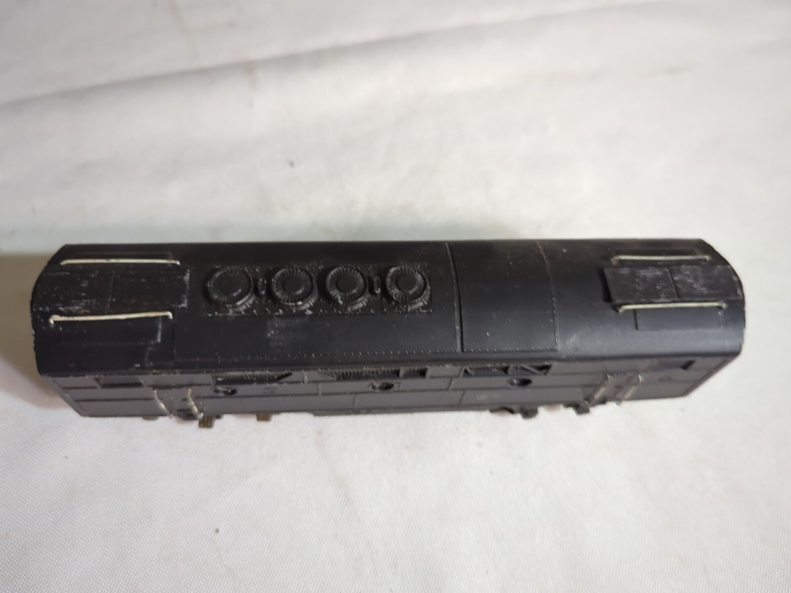 HTF Ho Gauge Heavy Brass Or Steel Santa Fe Locomotive Shell & B Unit