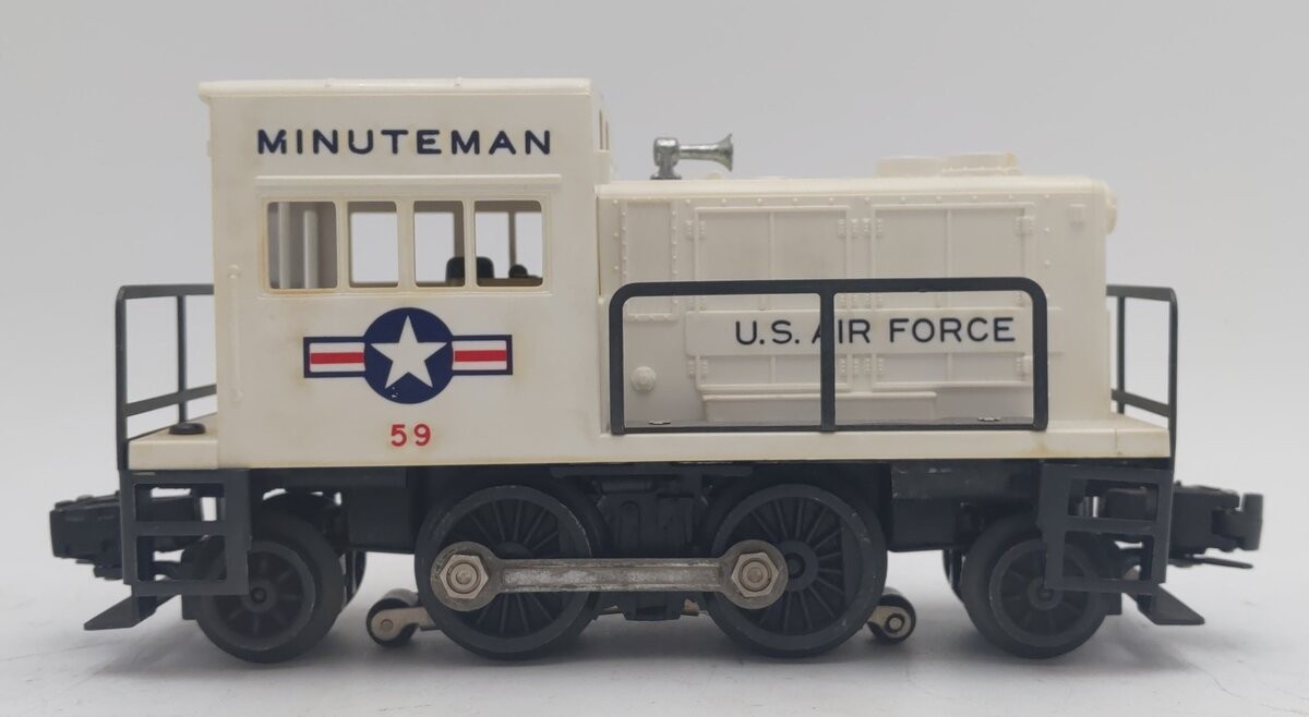 Lionel 59 Vintage O Air Force Minuteman 2-4-2 Gas Turbine Switcher EX
