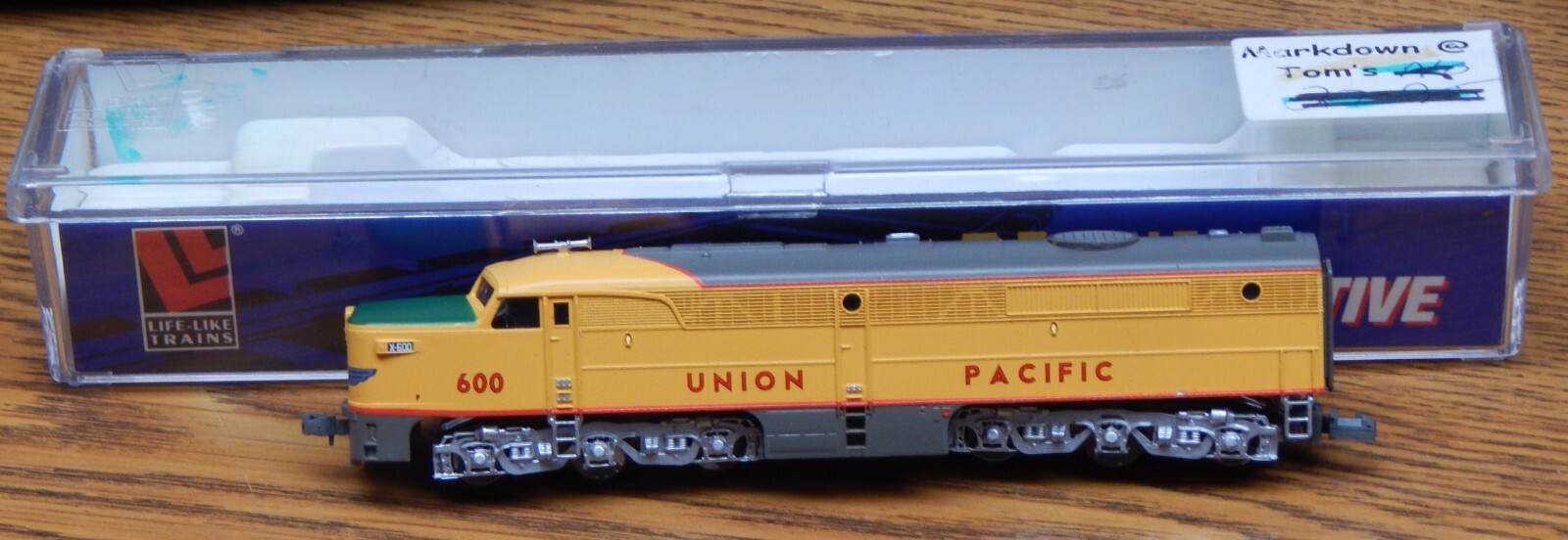 LIFE LIKE 7083 UP UNION PACIFIC ALCO PA DIESEL LOCO USED VERY LITTLE W/BOX N