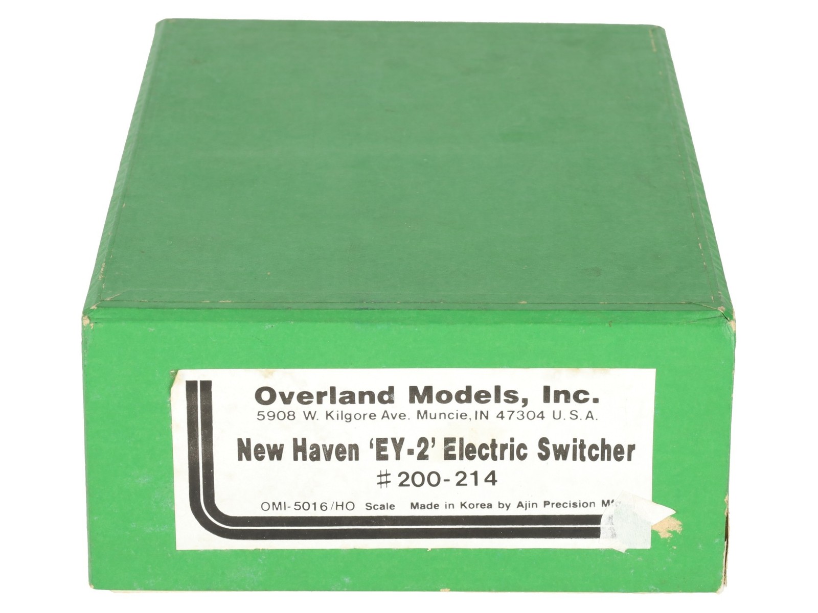 Overland 5016 HO Scale BRASS New Haven ‘EY-2’ Electric Switcher LN/Box