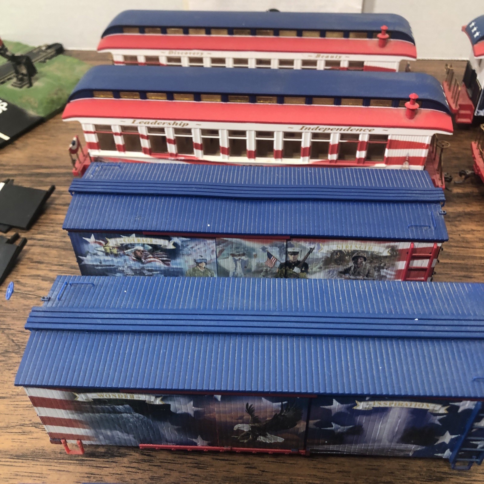 *Parts* Untested Bachmann Hawthorne Village Spirit America Locomotive Cars Rail