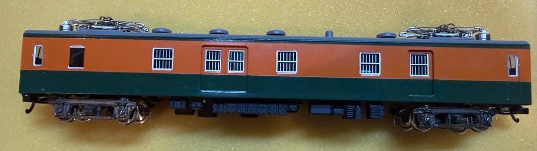 KTM Katsumi KUMOYUNI 74 HO Brass Motorized Mail Baggage Car Japan UNTESTED
