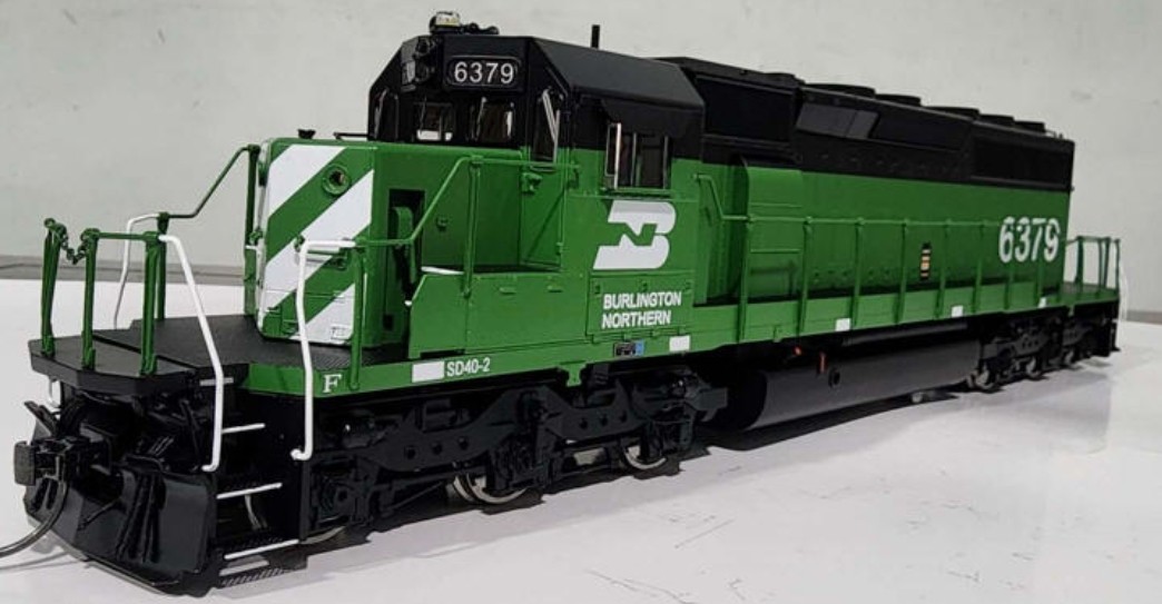 Sunset 3rd Rail O Scale Latest Run Burlington Northern SD40-2 6381 NIB Last One