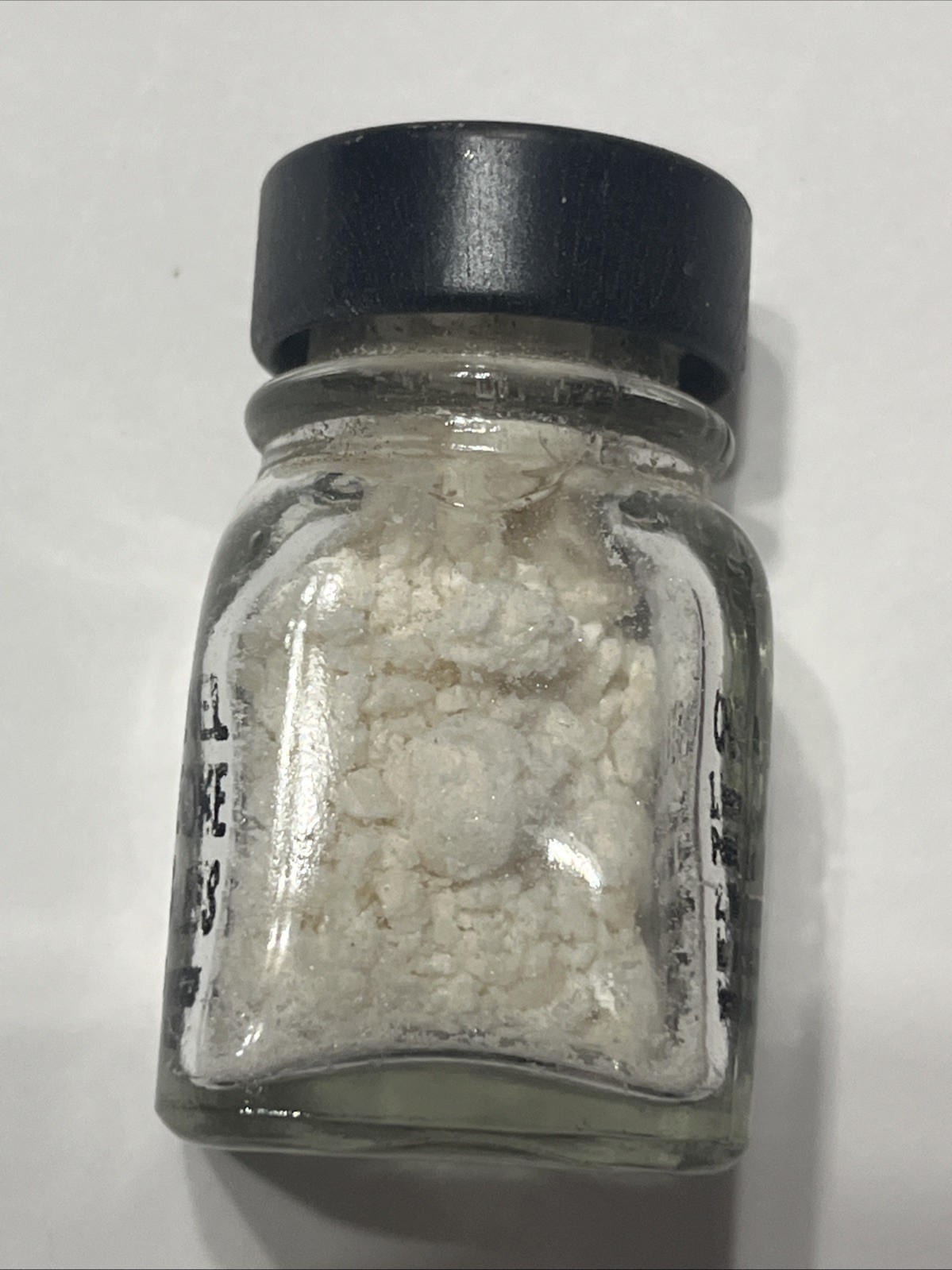 🔥 Antique Lionel SP Smoke Pellets bottle CLEAR bottle Early 1940s blkPrint