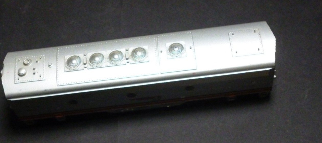 Ho Athearn Diesel locomotive Alco PA shell Santa fe