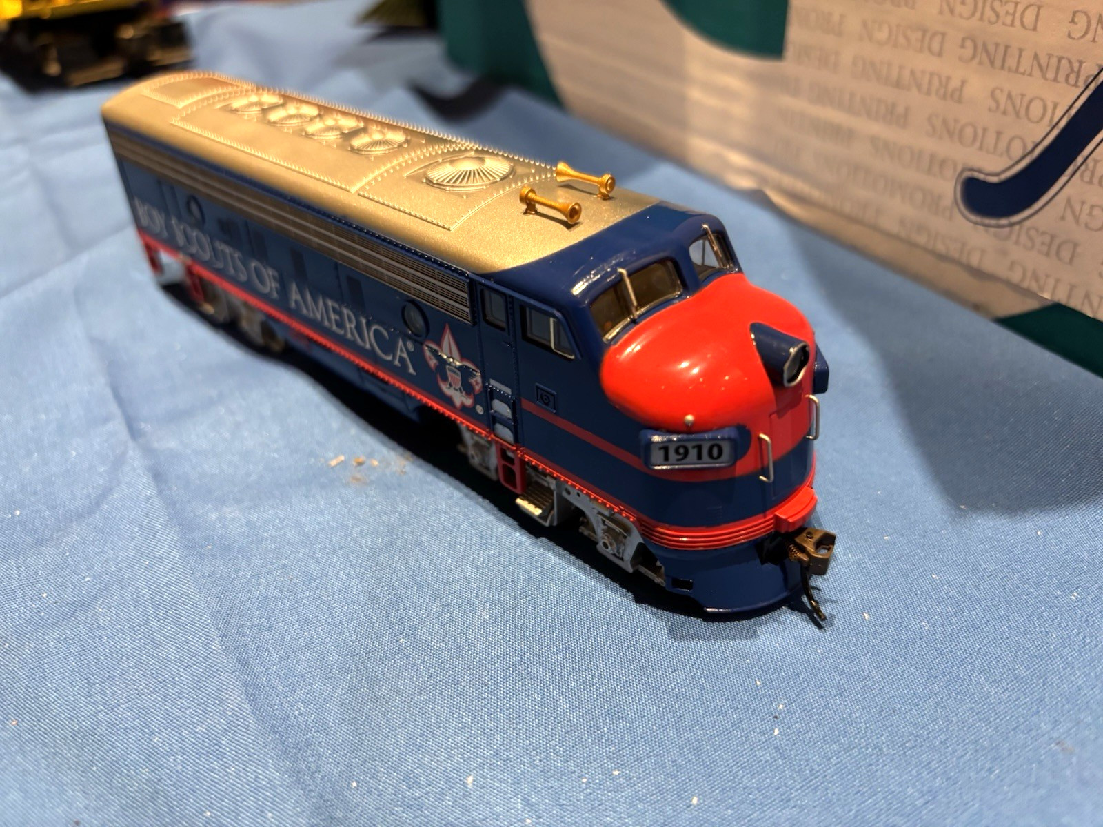 Bachmann #63712 F7-A Boy Scouts of America #1910 – HO, Regular DC