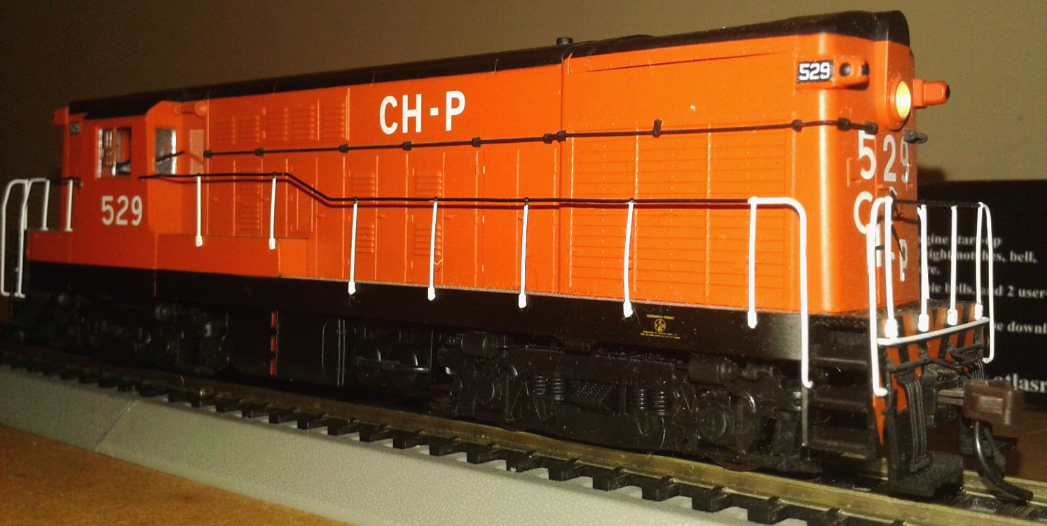 HO SCALE ATLAS FAIRBANKS-MORSE FM H16 FERROCARILL CHP #529 DCC & SOUND 10001639