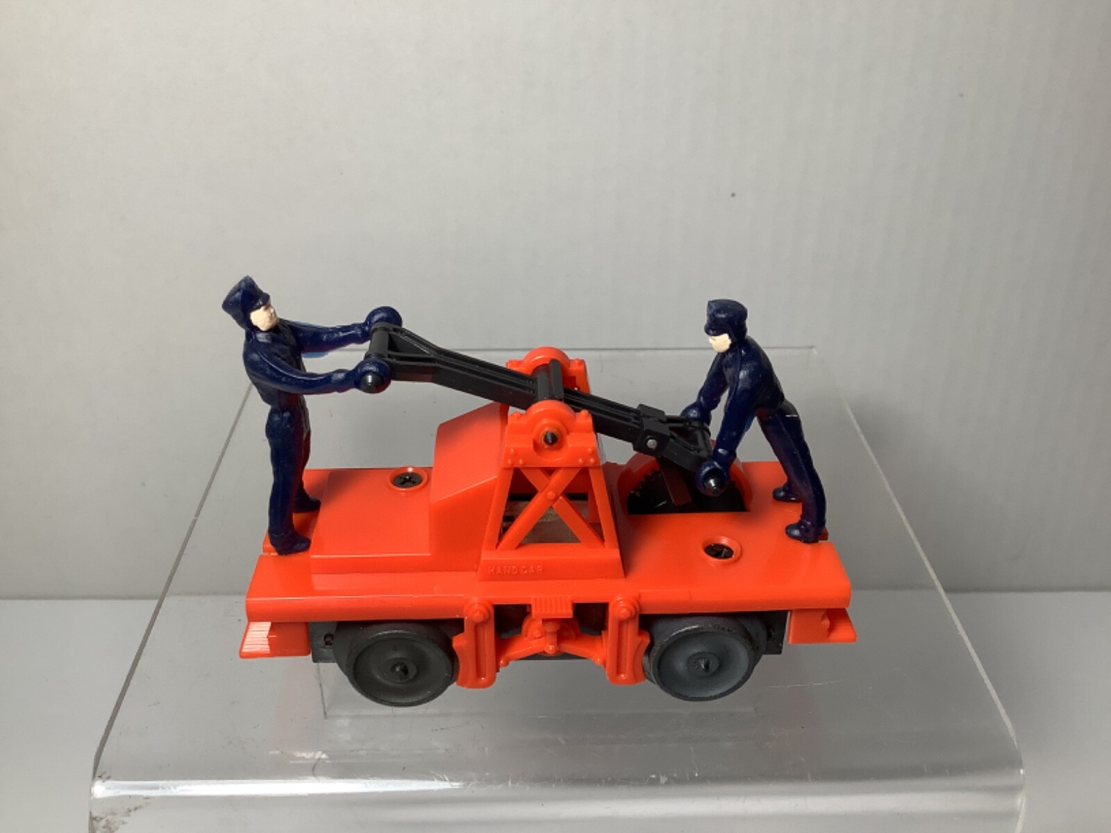 LIONEL OPERATING HAND CAR # 6-18401 O GAUGE OB, STYROFOAM,INSTRUCTION,NEW