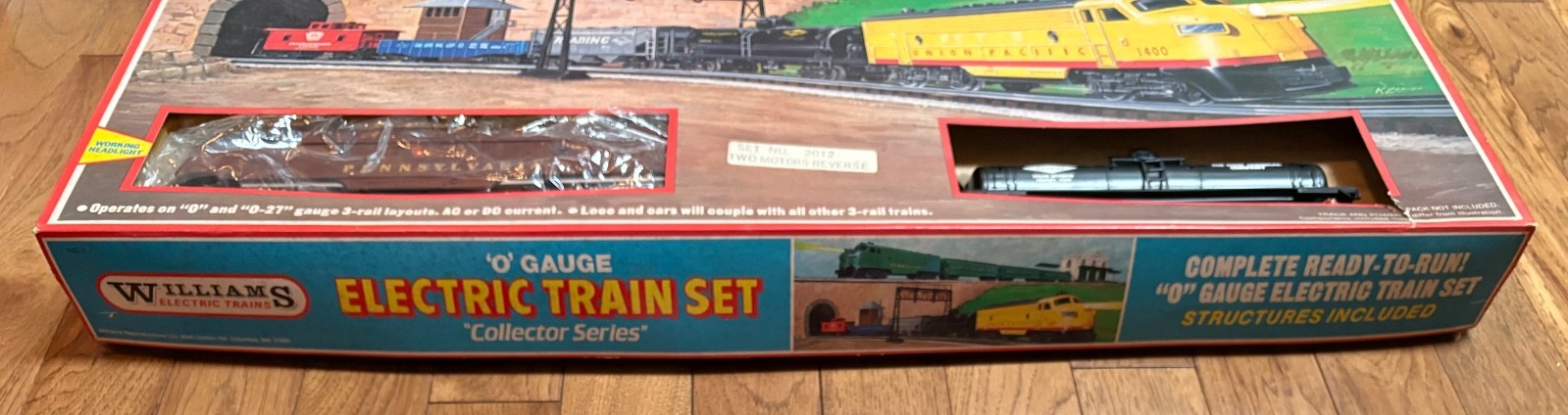 Williams by Bachmann O Gauge PRR F7 Diesel Locomotive Set Tested & Working #2012