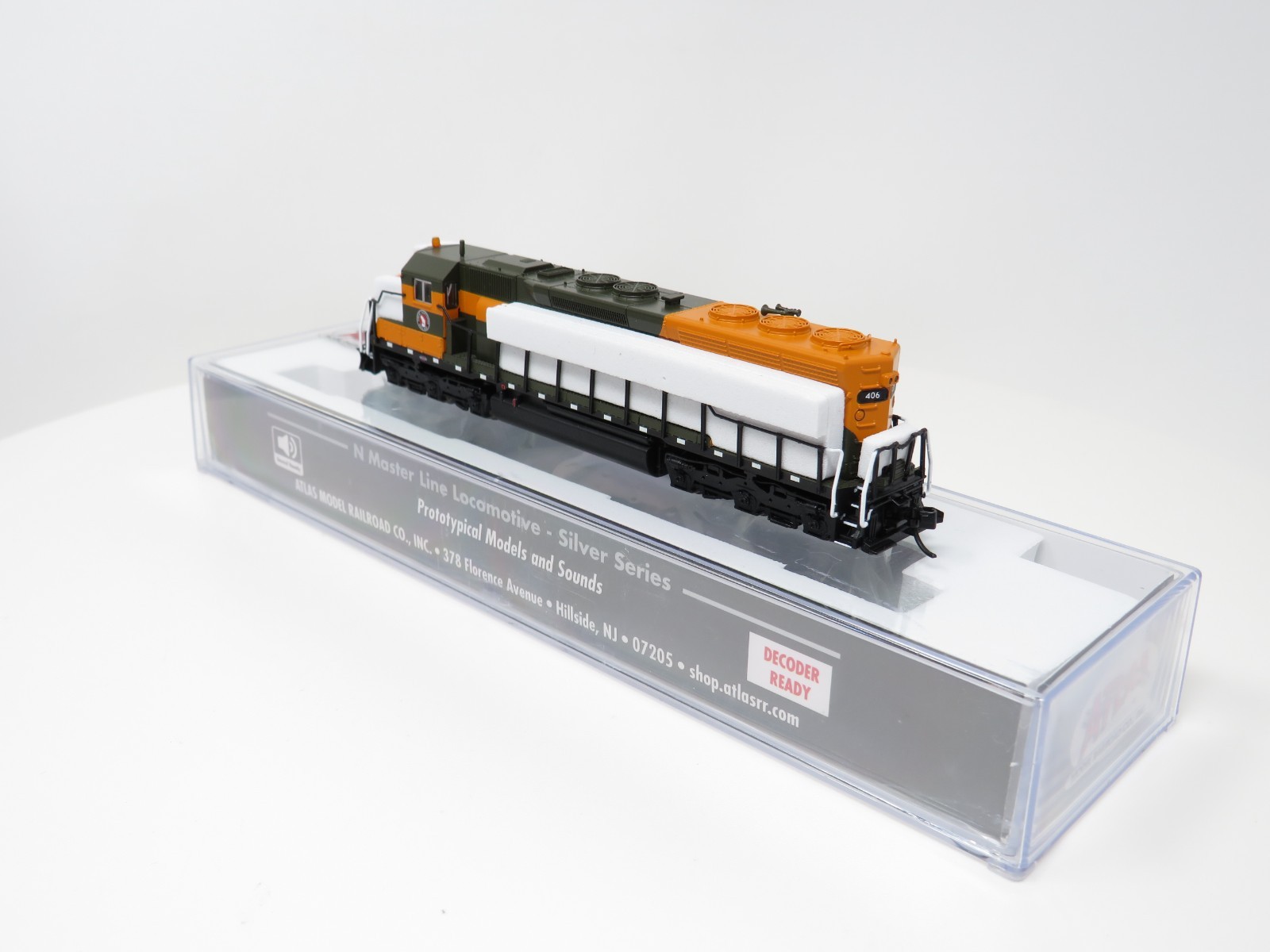 Atlas N 40005994 Great Northern GN EMD SD45 Diesel Locomotive Freight Train