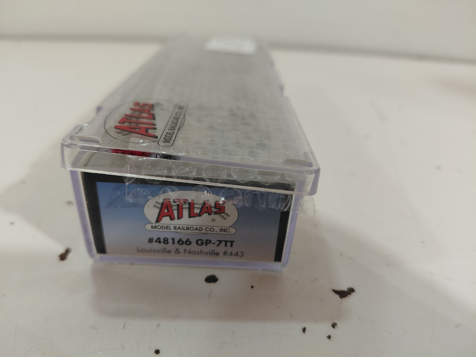 Atlas 48166 N Gauge Model Railroad Louisville Nashville GP-7TT Diesel Engine 443