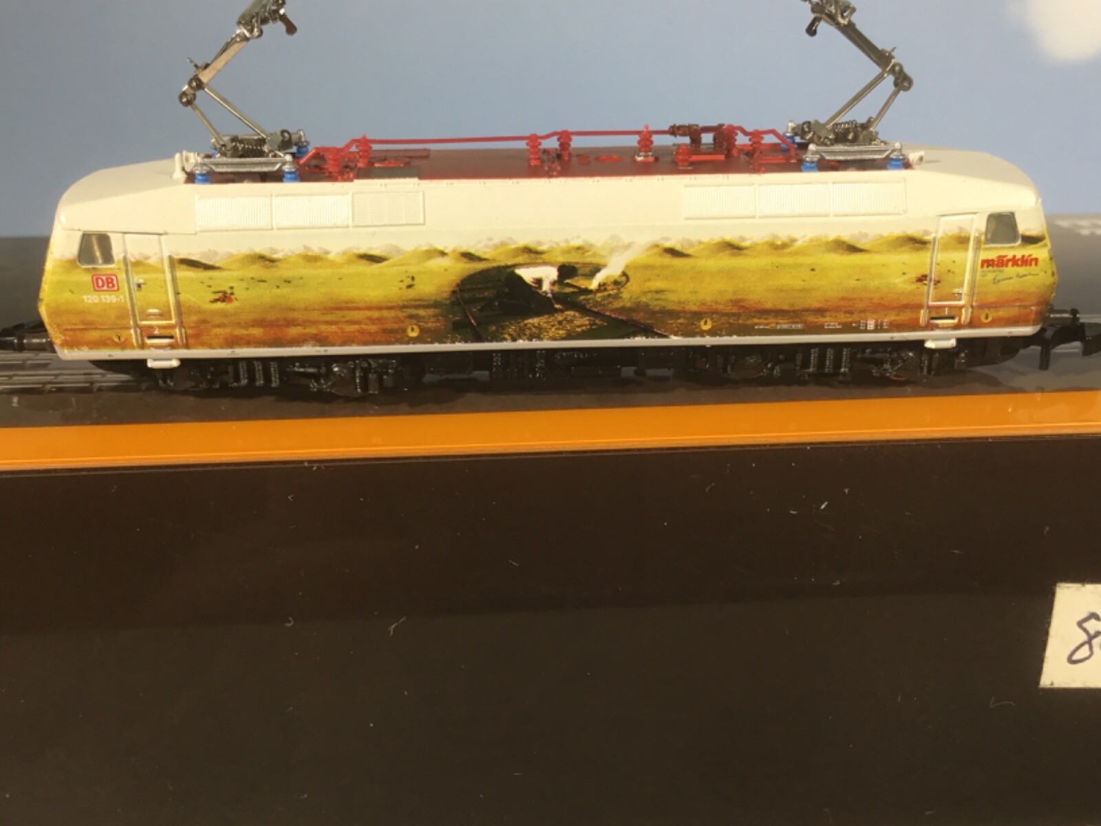 Marklin Mini Club No. 88532 Z DB BR120 Locomotive w/ Artwork by Tuen Hocks 1998