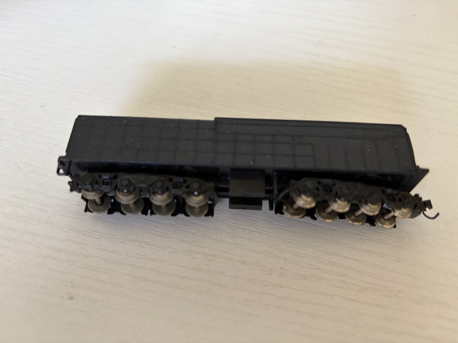 2- n scale tenders Santa Fe 3780 and one unnamed
