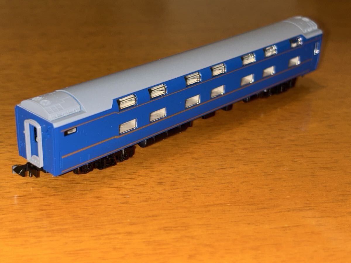 TOMIX 97611 JR East 24 Series Express Sleeper Car (Akebono) Basic Set, Ohane 24