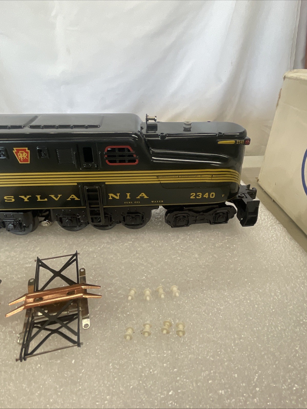 Vintage Williams Lionel Pennsylvania RR 2340 Brunswick Green Engine O Gauge